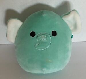 Squishmallows Teal Elephant Plush Stuffed Animal - 5 inches
