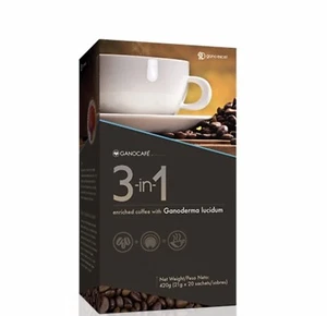Gano Cafe 3-in-1 with Ganoderm Lucidum (20 Sachets x 21g) Ganó Excel USA. - Bild 1 von 12