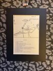 WW1 map Military operations Belgium Map Of Battle Created 1922 , Rare Mounted