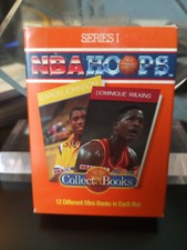 !RARE FIND VINTAGE! NBA HOOPS COLLECT A BOOKS 12 MINI BOOK COLLECTABLE SERIES 1