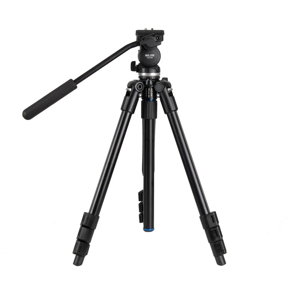 SLIK Pro AL-324BH4 w/SBH-400 Ball Head for Mirrorless/DSLR Sony Nikon Canon F...