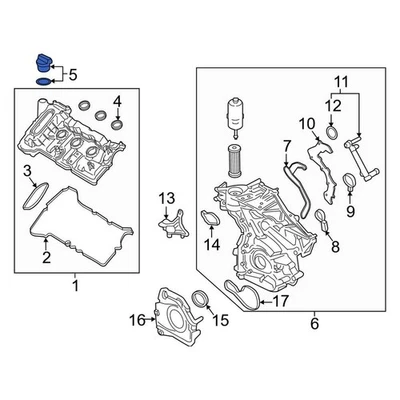 For Lincoln Navigator 2018-2024 Lincoln F2GZ6766A Engine Oil Filler Cap Foto 1 de 4