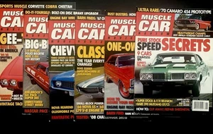 MUSCLE CAR REVIEW MAGAZINE SET OF 6 - Picture 1 of 7