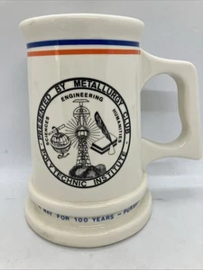 Baltimore Polytechnic Institute Vintage Centennial 1883-1983 Tasse mit Einsatz - Bild 1 von 10