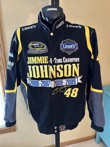 Chaqueta De Colección Jimmie Johnson 4 Time Nascar Champion Racing Coleccionista L - Imagen 1 de 10