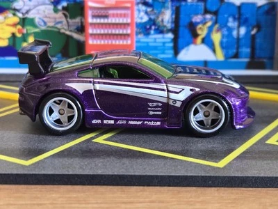 🔥🔥 Hot Wheels HW Mystery Car Nissan 350Z púrpura SUPER PERSONALIZADO 2010 Foto 1 de 4