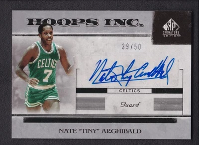2006-07 NATE TINY ARCHIBALD 39/50 AUTO UPPER DECK SP SIGNATURE EDITION - Image 1 of 2