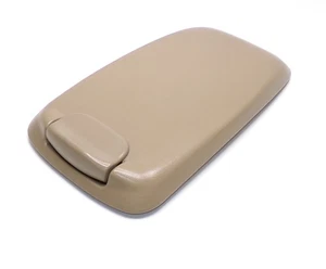 Ford Excursion 99-07 F-250 F250 F350 Front Center Console Top Lid Tan Brown - Picture 1 of 5