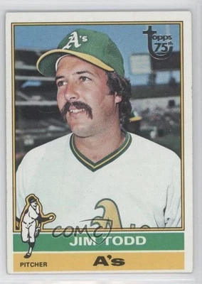 Estampilla de recompra grande Topps 2014 75 aniversario Jim Todd #1976-221 1i7 Foto 1 de 3