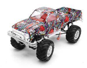 SCALE P407 1/10 2.4Ghz  TOYOTA Metal 4X4 Pickup rc Truck Hilux RTR art body