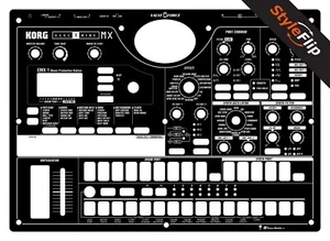 Korg Electribe MX Skin | Color Black | Protective Decal | StyleFlip Skins - Picture 1 of 1