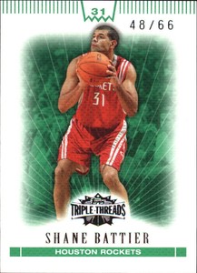 2007-08 Topps Triple Threads Emerald #56 Shane Battier /66