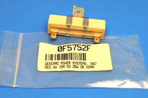Generac 0F5752F Resistor 15 Ohm 5% 25W Quick Connect - Picture 1 of 6