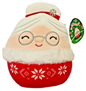 NICOLETTE "Mrs. Claus"  Squishmallows 8" Plush NWT - Picture 1 of 2