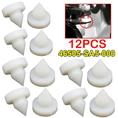 12Pcs Fits Honda Civic Accord Brake Clutch Pedal Stopper Stop Pad 46505-SA5-000 - Image 1 of 4