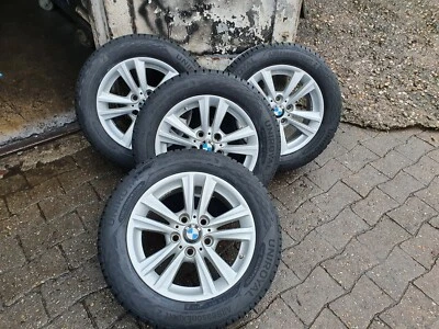 Original BMW 3er F30/F31 Alu-Ganzjahresräder 225/55 R16 99V M+S Reifen Neu RDKS - Bild 1 von 4