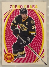 2013-14 ZDENO CHARA O-PEE-CHEE RETRO PARALLEL INSERT #383 BOSTON BRUINS