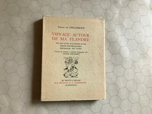 Michel de Ghelderode voyage autour de ma flandre ltd #723 french book 1947 rare! - Picture 1 of 8