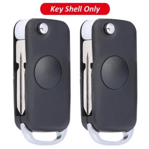 2 Remote Key Shell Case fits Mercedes Benz W124 ML430 E500 SL320 SL500 S320 S500 - Picture 1 of 1