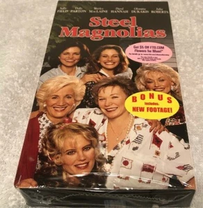 Steel Magnolias - NEW VHS with Shirley MacLaine Julia Roberts Dolly Parton. H-6 - Imagen 1 de 3