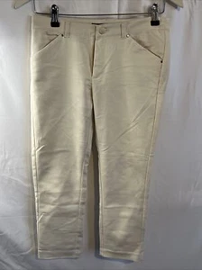 Mango Basics Ladies Beige Smart Trousers Size 6 - Picture 1 of 1
