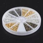 Round Beads Tube Charms Accessories For Diy Jewelry Findings Crafts Supplies