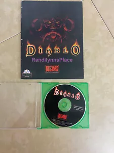 Original Diablo 1 Windows 95/NT Blizzard PC Game & Manual - Picture 1 of 3