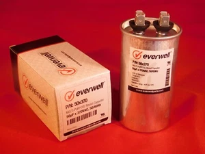 Run Cap 50 MFD 370vac Electric Motor Run Oil Filled Capacitor uf HVAC - Picture 1 of 1