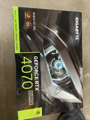 Gigabyte GeForce RTX 4070 Super 12GB GDDR6X Graphics Card EAGLE - Image 1 of 4
