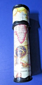 Alte Welt Kaleidoskop Kunststoff mit Papier 8 Zoll + kleiner 6 Zoll - Bild 1 von 14