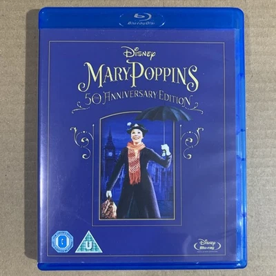 Mary Poppins (Blu-ray Disc, 2013, 50th Anniversary Edition) Walt Disney Movie - Image 1 of 4