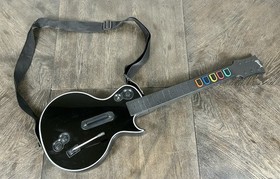 PS3 PlayStation 3 RedOctane Guitar Hero Les Paul Wireless Guitar No Dongle