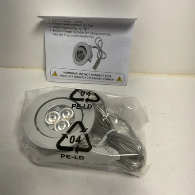 (1) Diode LED DI-12V-SPOT-RG2-30-32-BA Spotmod LED Recessed Gimbal 3000K 12V