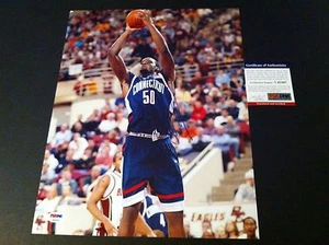 Foto Emeka Okafor UCONN Firmada Automática 11x14 PSA/ADN Certificado de Autenticidad - Imagen 1 de 2