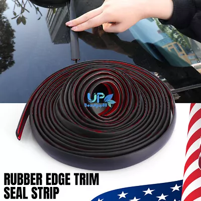 4M T-Shape Universal Car Sunroof Seal Car Windshield Window & Sunroof Seal Strip - Image 1 of 4