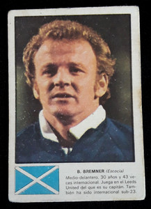 Billy Bremner 1974 FIFA World Cup Card Scotland Rare Argentina Edition-Soccer