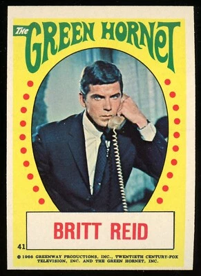 1966 Topps Green Hornet Stick #41 - Image 1 of 2