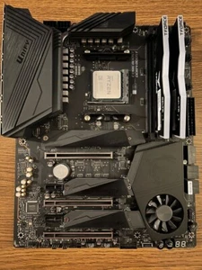MSI Meg Unify Wi-Fi x570 Motherboard, Ryzen 5700x, 32GB - Motherboard CPU Combo - Picture 1 of 5