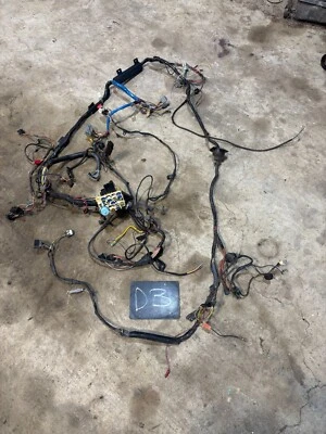 Ford F150 1980 1986 mampara tablero arnés de cableado F250 Bronco tach manual sin aire acondicionado Foto 1 de 4