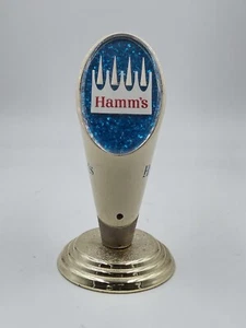 Vintage 1960s Hamm's Beer Sparkling Crown Shorty Back Bar Tap Handle - Picture 1 of 2