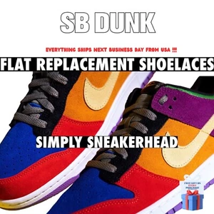 CORDONES PLANOS SB Dunk los mejores de repuesto del mercado cordones sb calidad premium - Imagen 1 de 9
