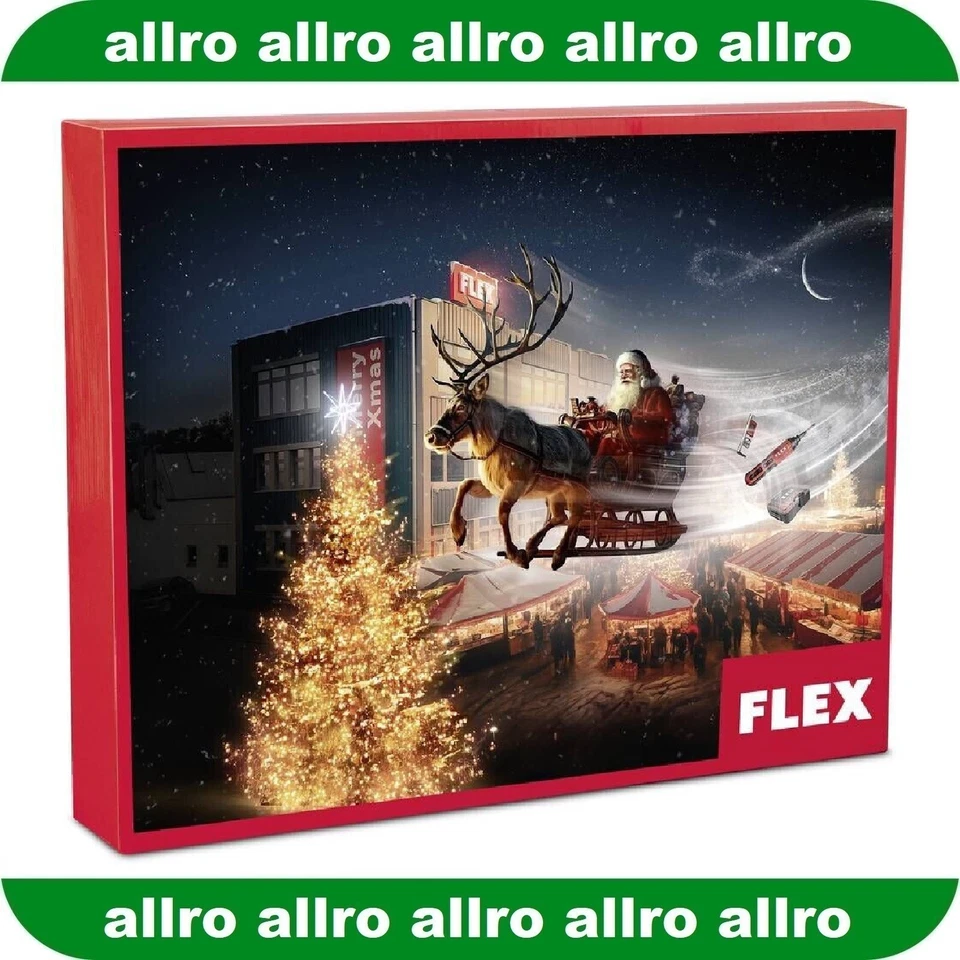 FLEX Adventskalender Weihnachtskalender Werkzeug 2024 -NEU- - Bild 1 von 1