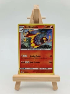 Tarjeta de Pokémon Centiskorch Holo 010/073 rara refuerzo fresco inglés - Imagen 1 de 2