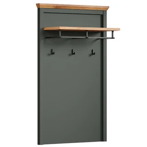 trendteam Garderobenpaneel Flurgarderobe Paneel Stanton Tannengrün 77 x 123 cm - Bild 1 von 5