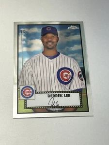 2021 Topps Chrome Platinum Anniversary #500  DERREK LEE Chicago Cubs - Picture 1 of 2