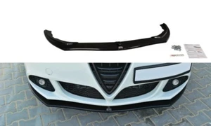 Difusor frontal Difusor Maxton Design Negro Brillo Abs para Alfa Romeo Giulietta - Imagen 1 de 8