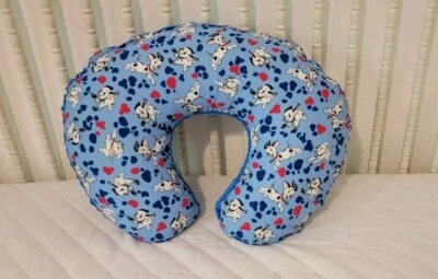 Funda Almohada Boppy M/W Dálmatas Cachorros Azul Minky Burbuja Punto Trasero  Foto 1 de 3