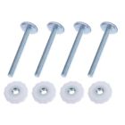 4 Pcs Spindle Rods Child Playpen Screws The Fence