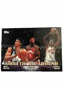 2000-01 Topps Series 2 Combos Mike Miller DerMarr Johnson Darius Miles Rookie RC - Picture 1 of 2