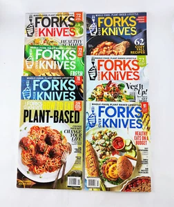 2018-2022 Forks Over Knives Magazine 7 Issue Lot Eat Plant-Based 2019 2020 2021 - Picture 1 of 4